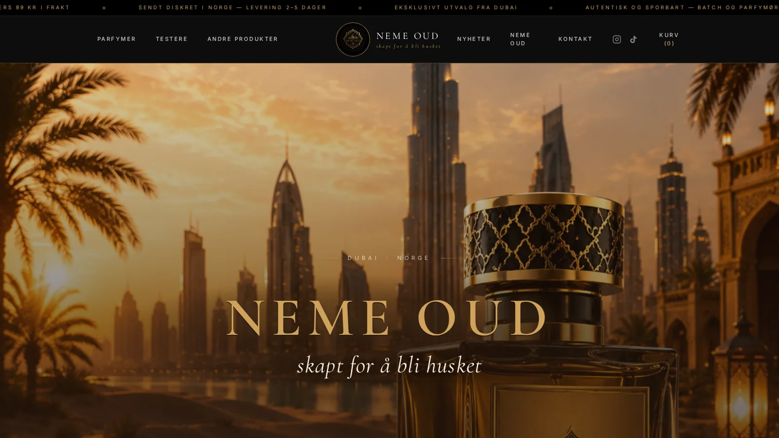 NEME Oud — nettside levert av Medcom
